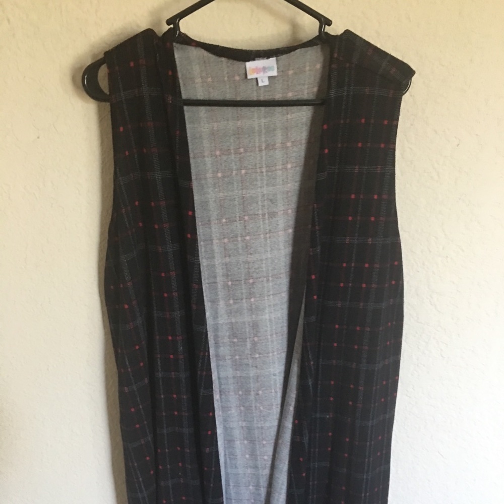 Plaid LulaRoe L Joy